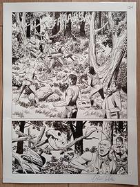 Zagor disegni originali