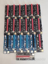 19x Riser scheda video vga mining