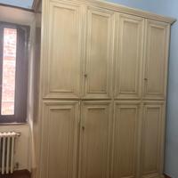 Armadio 8 ante legno massello