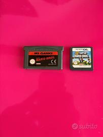 Super Mario Bros NES Classics GBA + New Super Mari