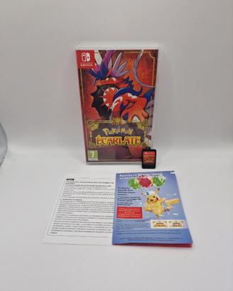 Pokemon Scarlatto Nintendo Switch Italiano 