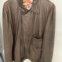 GIUBBINO PELLE MAURO GRIFONI TAGLIA 50