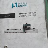 Taglio laser tubo 2kw nuovo zero ore