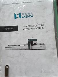 Taglio laser tubo 2kw nuovo zero ore