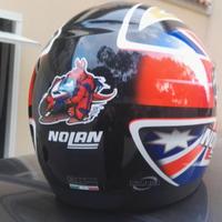 casco nolan n61 , replica stoner campione mondiale