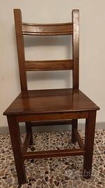 sedie legno massello 