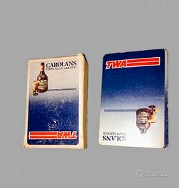 Adversiting carte da gioco TWA