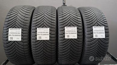 4 Pneumatici 215/55 R18 Michelin Cross Climate 2