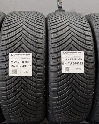 4 Pneumatici 215/55 R18 Michelin Cross Climate 2