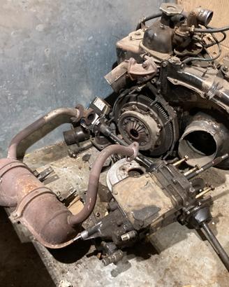 Motore e cambio Fiat 500 epoca