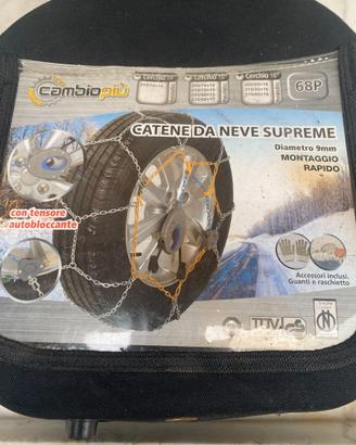 Catene da neve Supreme 9 mm – montaggio rapido