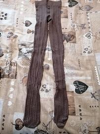 Collant lavorazione traforata 