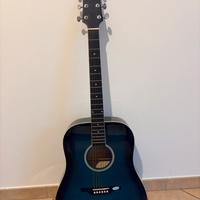 Chitarra Sx custom blu