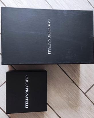 Scarpe/Cintura da cerimonia Carlo Pignatelli NUOVE