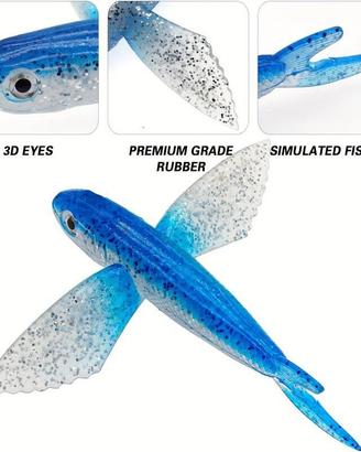 Esca artificiale 17 cm completa di ami