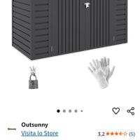 Casetta in alluminio moderna