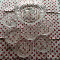 Macedonia 7 pezzi in vetro soffiato