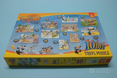 Puzzle Looney Tunes TREFL 10 in 1 bambini