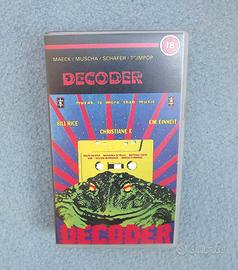 Decoder  - VHS/PAL - Video Originale, UK - 1989