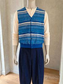 Gilet uomo in maglia Malagrida Tg. L