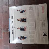 Marsupio BabyBjorn baby carrier one black 0-3 anni