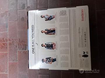 Marsupio BabyBjorn baby carrier one black 0-3 anni