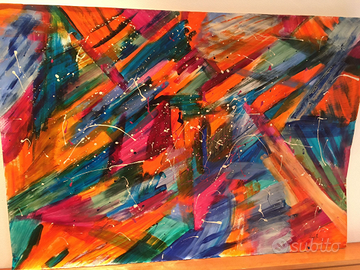 Dipinto astratto moderno