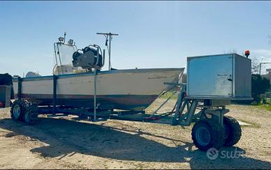 Carrello alaggio motorizzato radiocomandato 6ruote