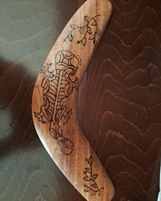 Boomerang fatto a mano