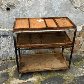 Carrello Vintage Porta Attrezzi