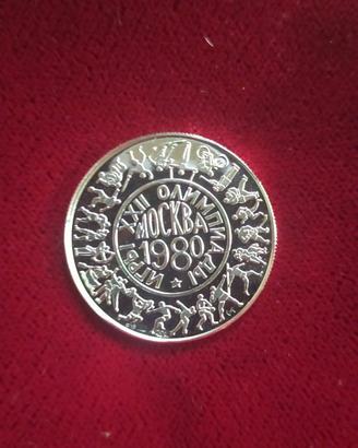 Medaglia da collezzione Giochi olimpici 1980