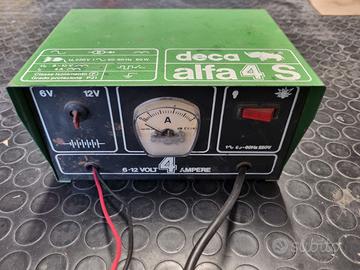 Caricabatteria 6V-12V 4 ampere