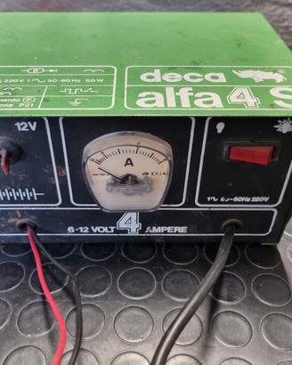 Caricabatteria 6V-12V 4 ampere