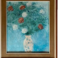 quadro “fiori dal vaso cinese” U. Lillloni