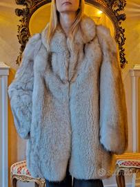 Elegante Pelliccia Vintage a 3/4 (probabile Volpe)