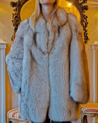Elegante Pelliccia Vintage a 3/4 (probabile Volpe)