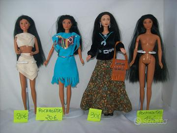 Ken , Pocahontas, Barbie