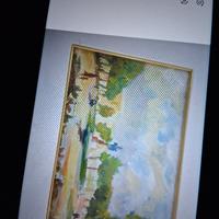 Quadri a ricamo di pregio a perline