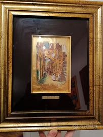 Quadro in foglia d'oro