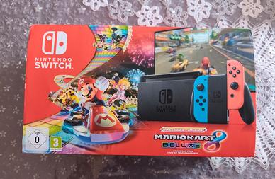 Nintendo Switch Mario kart + accessori come nuova
