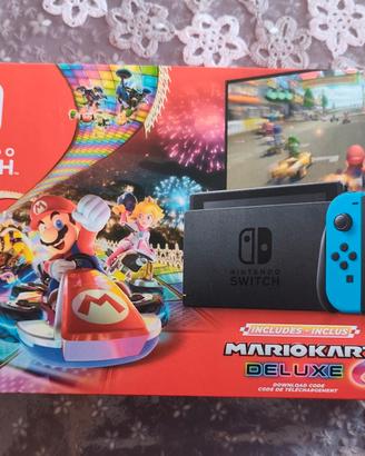 Nintendo Switch Mario kart + accessori come nuova
