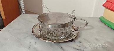Formaggiera o zuccheriera Vintage Frabosk Acciaio