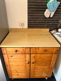 Mobili cucina legno vendibili separati