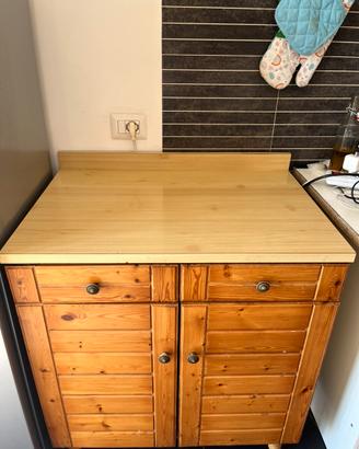 Mobili cucina legno vendibili separati