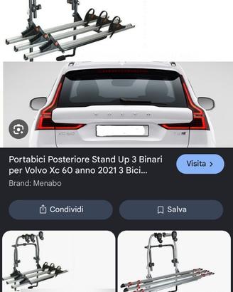Portabici Menabo Stand Up 3 - 3 bici