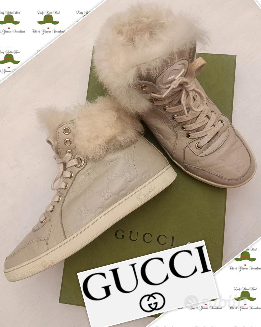 Scarpe gucci outlet pelliccia