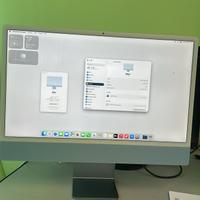 IMAC 24” M3/ 8GB/256GB BLUE - 1 anno garanzia