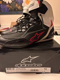 Alpinestars Faster 3 Nero Bianco Rosso