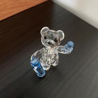 Orsetto con biberon e ciuccio Swarovski