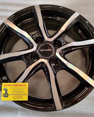 4 Cerchi In Lega NUOVI Da 15 FIat Panda 500